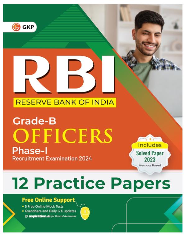 RBI 2024 - Grade B Officers Ph I - 12 Practice Papers